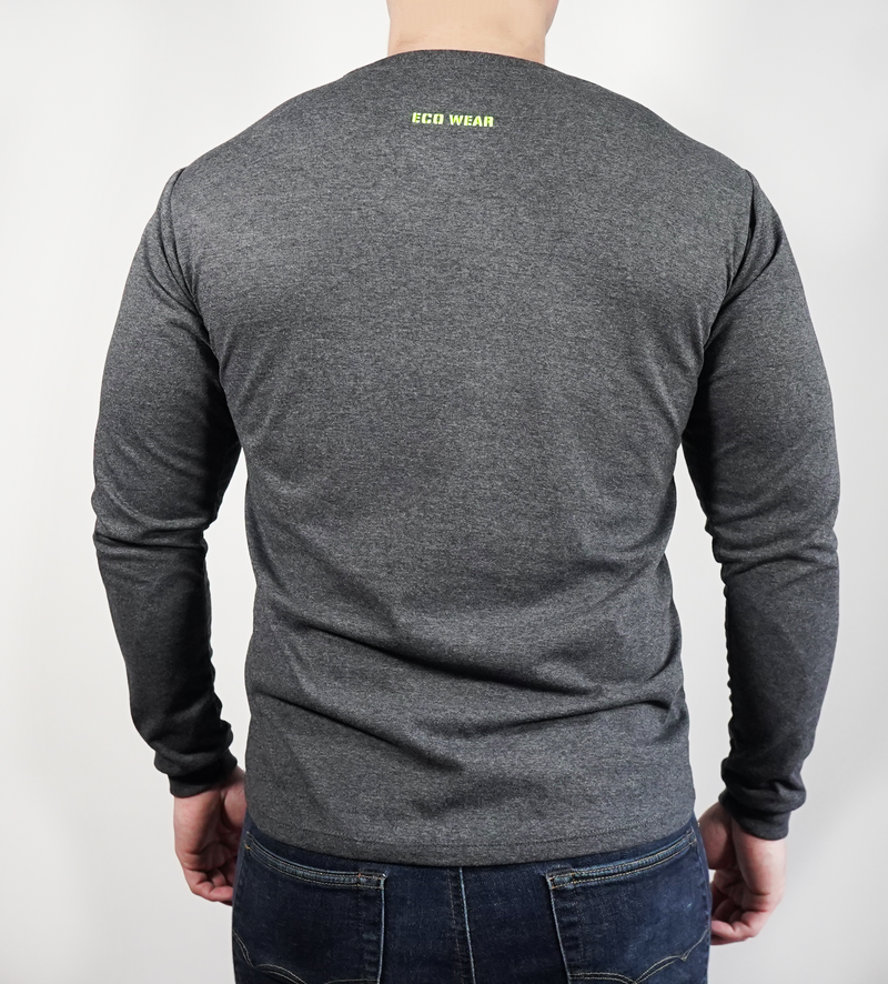 LONG SLEEVE MAN T-SHIRT GREY