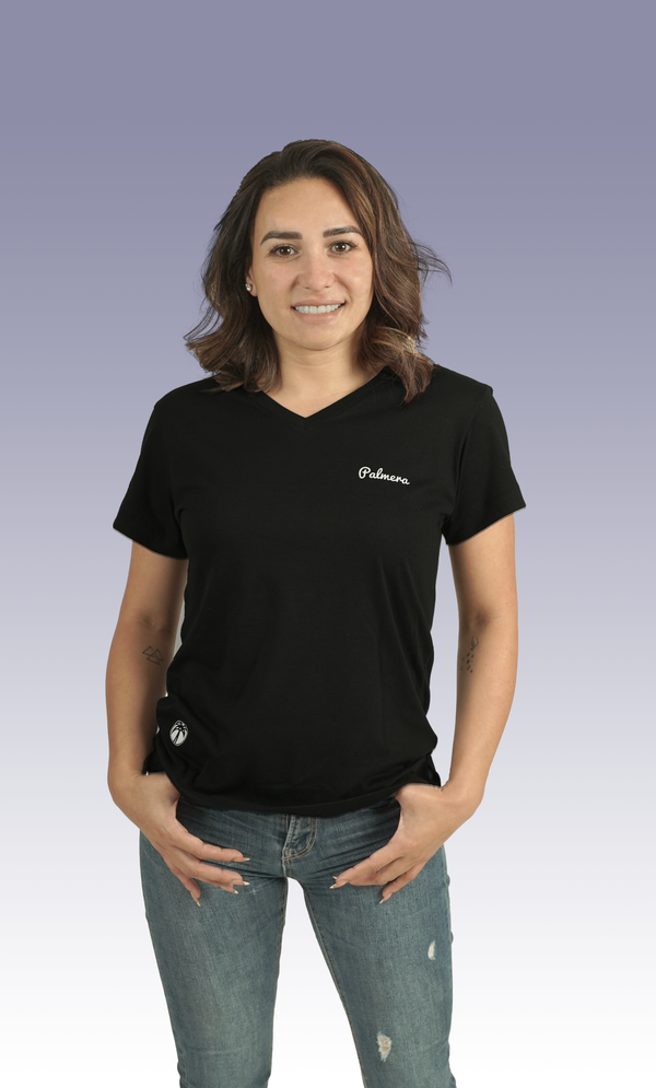 ECOWEAR WOMAN T-SHIRT BLACK