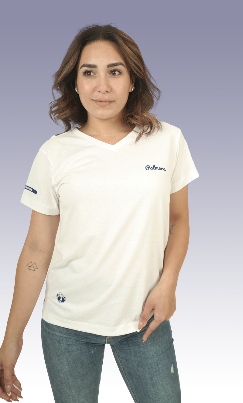 ECOWEAR WOMAN T-SHIRT WHITE