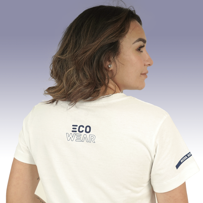 ECOWEAR WOMAN T-SHIRT WHITE