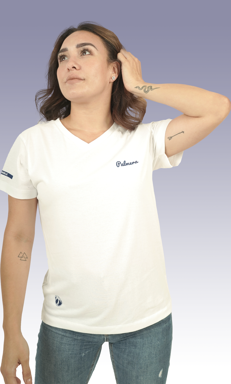 ECOWEAR WOMAN T-SHIRT WHITE