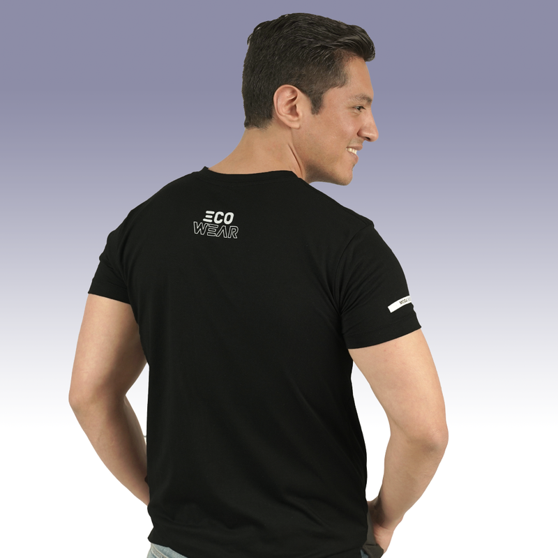 ECOWEAR MAN T-SHIRT BLACK